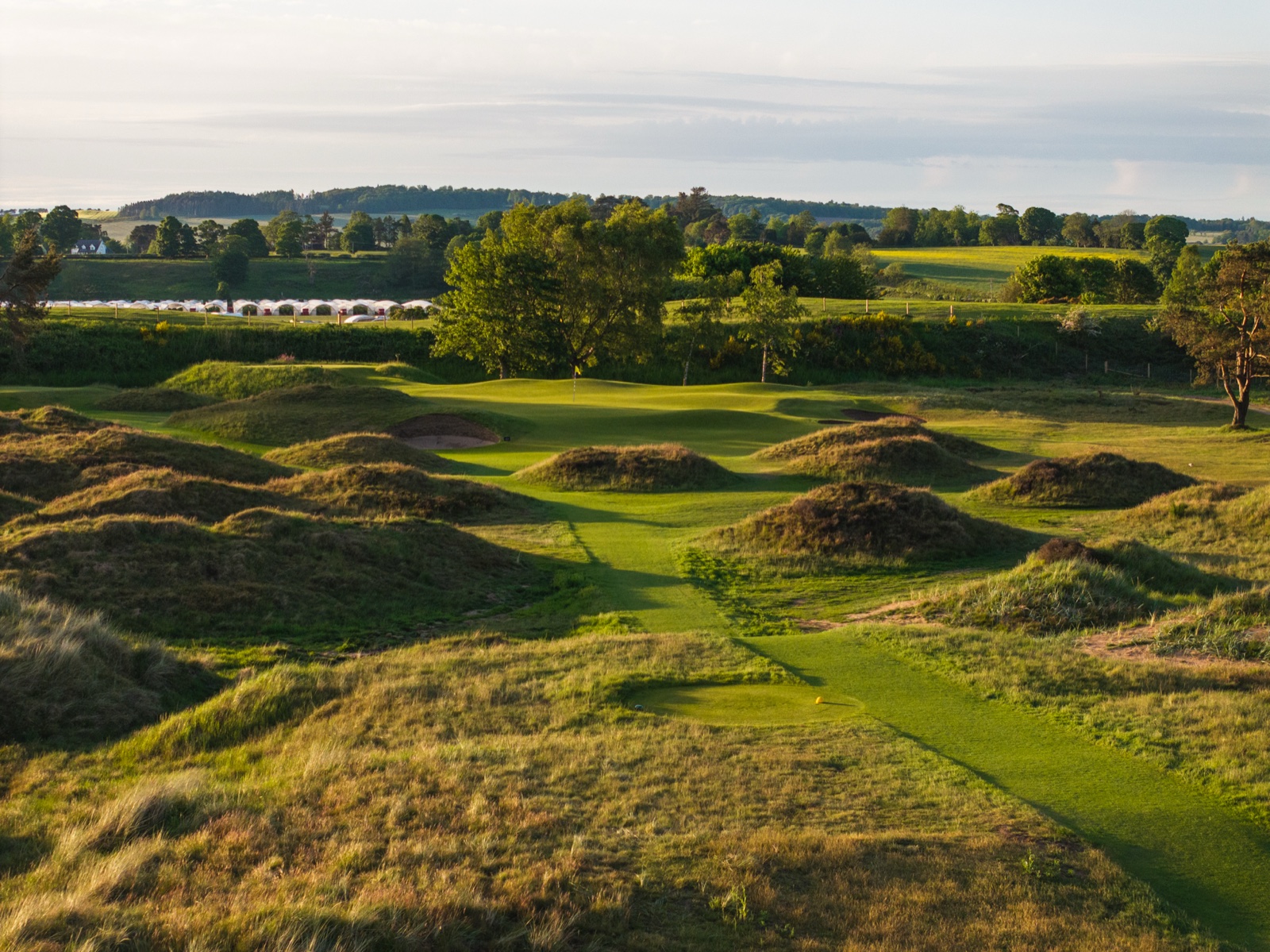The Monument, hole 9 at Panmure