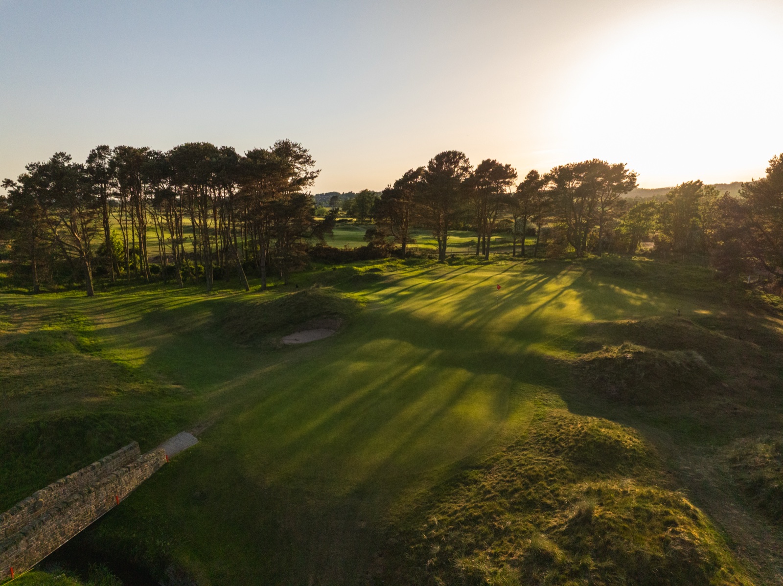 The Buddon Burn, hole 12 at Panmure